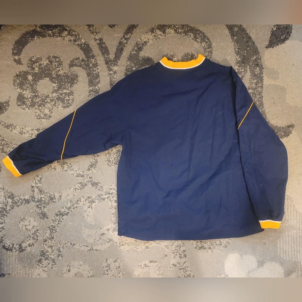 Sabres lightweight v-neck pullover jacket by Reebok - Picture 3 of 6